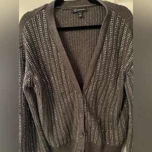 Sparkly holiday cardigan